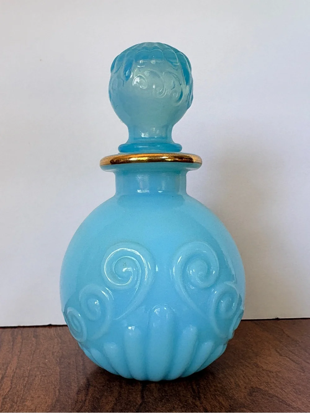 Vintage 1970s Avon Bottle “Bristol Blue